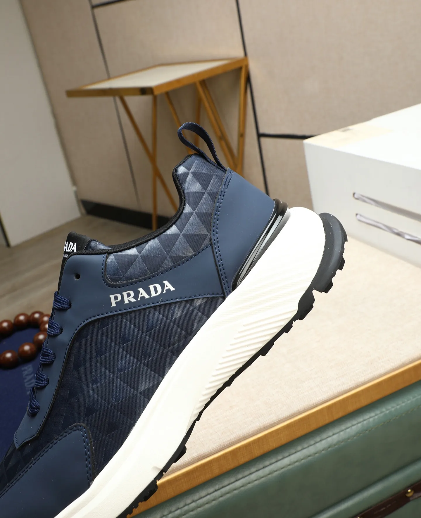 Men's men's shoes💰460🌹🌹[PRADA—Prada] new model🙈original replica! 👟👟👟The uppers are made of top-notch workmanship from Italy🇮🇹Imported calfskin❗️Genuine leather lining@Suitable for travel, the original version has an enlarged engraved sole, making it suitable for all kinds of travel, showing low-key luxury. Let quality speak for itself. Color: Size: 38-44